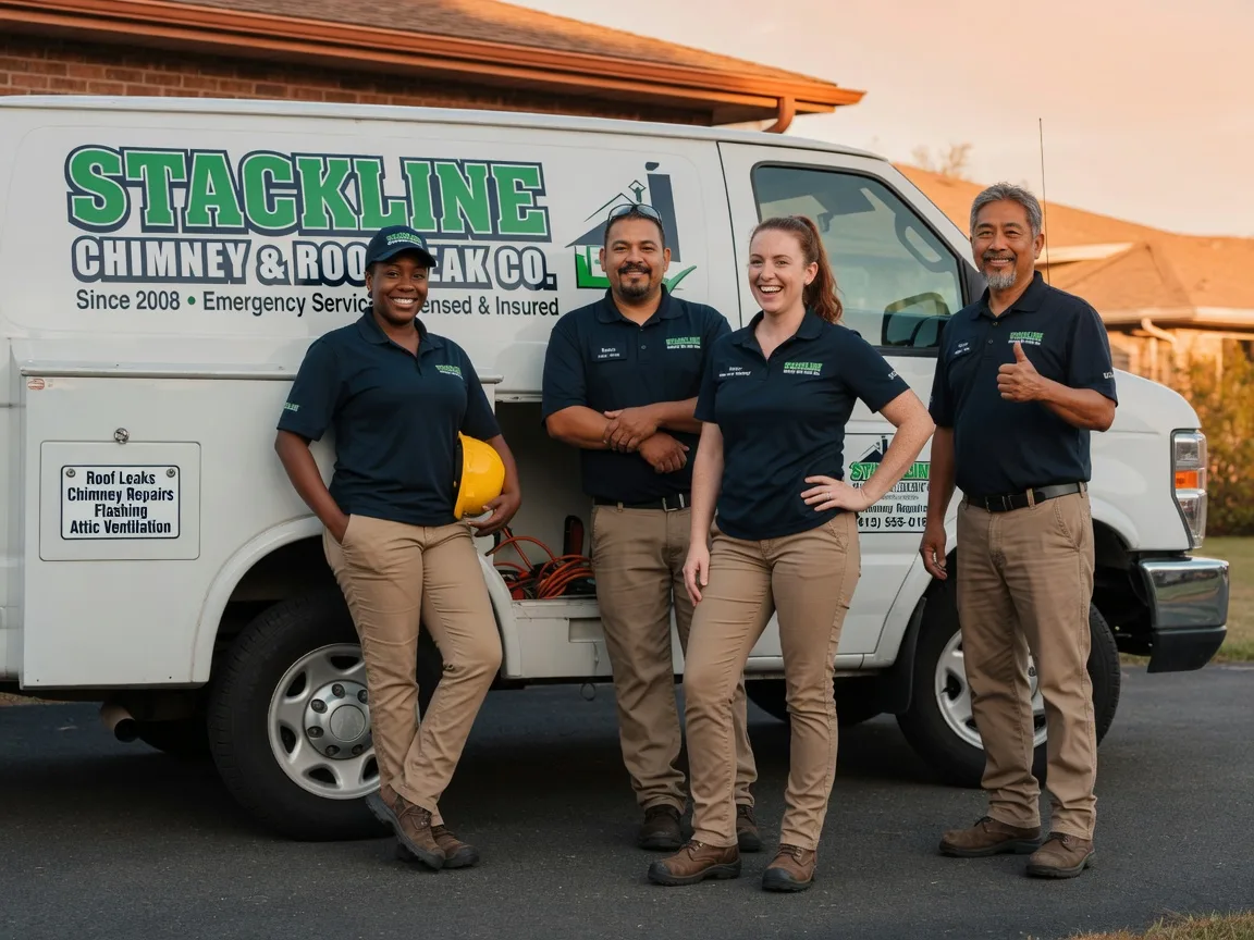 Chimney flashing repair company in Winters, CA